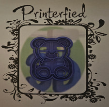 Cute Bear with Heart Cookie