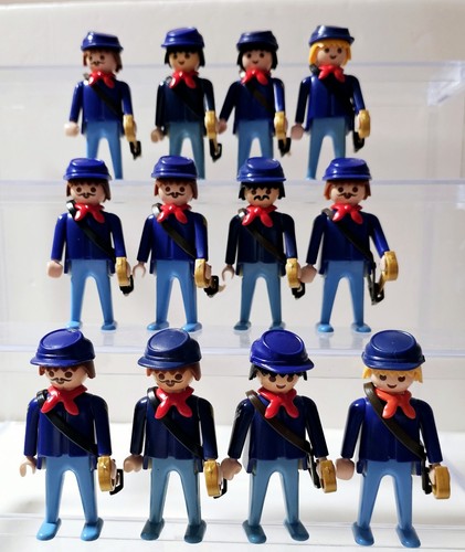 Playmobil union soldiers - union,