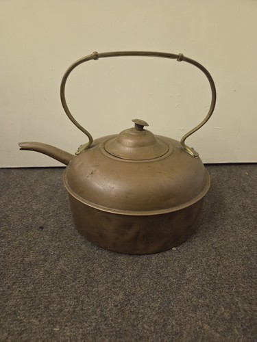 Large antique copper - large, brass