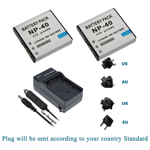Battery 40 np40 - 2x,