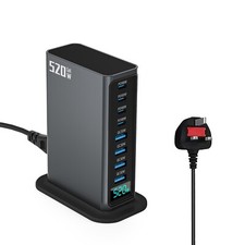 520W Desktop Charger 8 Port