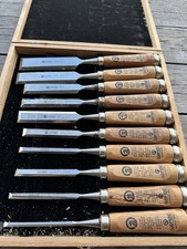MIFER Professional Woodworking Burnished Chisel Set