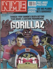 The NME Magazine - Gorillaz