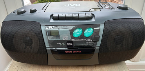 Jvc x270bk portable - cd,