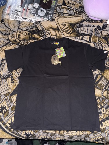 Bathing ape stussy black - bathing,