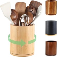 Wooden cutlery rack, 360°