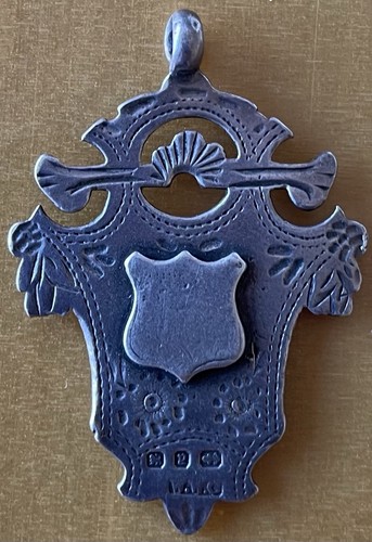 Solid silver victorian pocket - victorian,