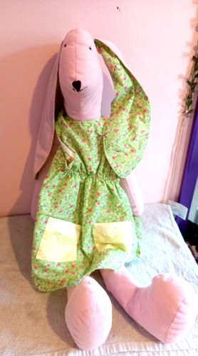 Large tall pink - large, bunny