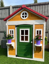Wooden Kids Playhouse Outdoor