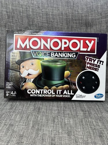 Monopoly voice banking - voice, board