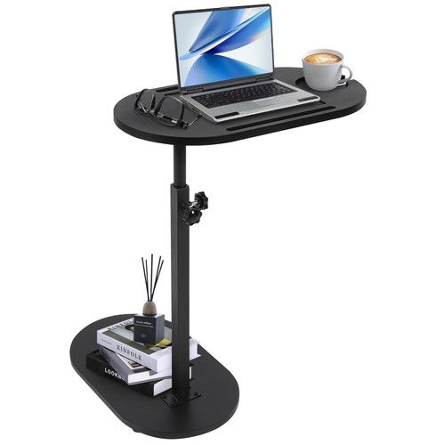 Shaped side table - table, adjustable