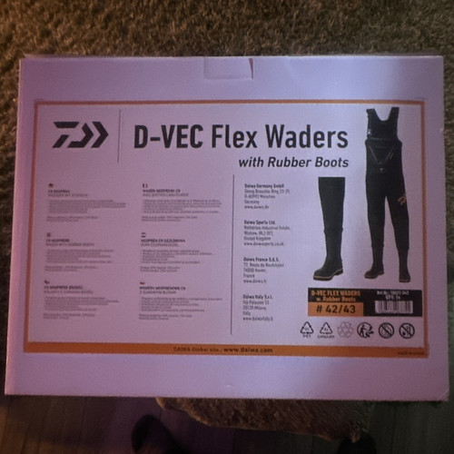 Daiwa vec flex chest waders - daiwa,