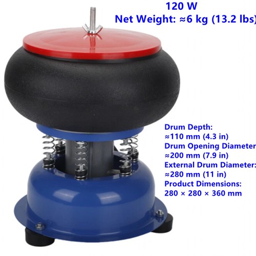 Uyoyous 13lb vibratory tumbler - 13lb,