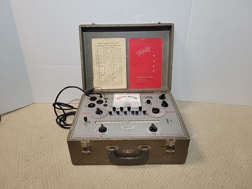 Triplett 3414 tube tester - triplett,