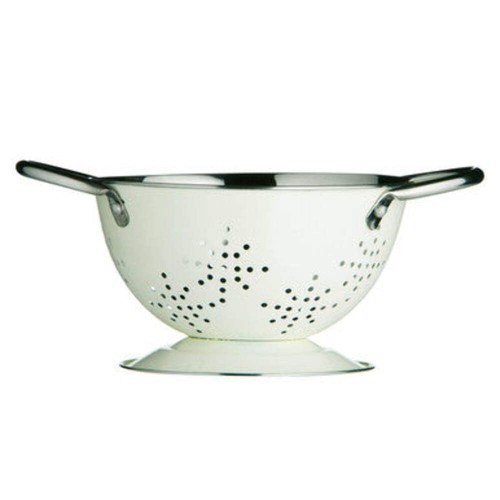 Hollis retro cream enamel mini - cream,
