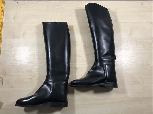 Regent black leather tall - leather,