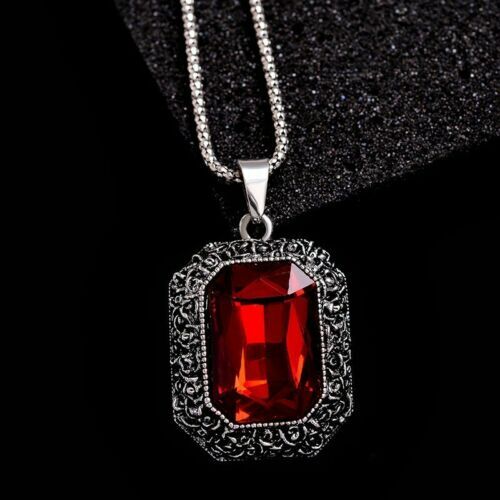Vintage style large red glass - vintage,