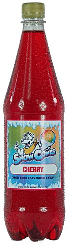 Snow cone syrup cherry litre - snow,