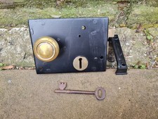 Old Antique door rim lock