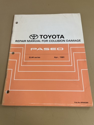1991 toyota paseo repair - 1991,