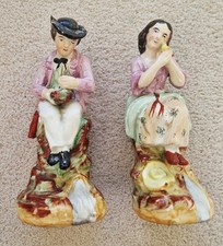 Pair Of Antique Porcelain