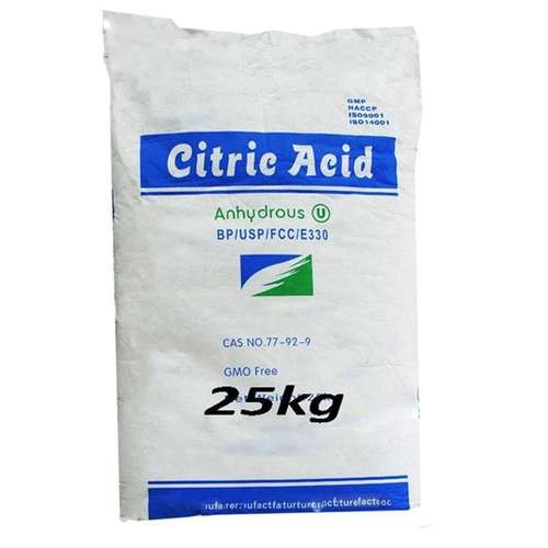 Citric acid anhydrous bath - acid,