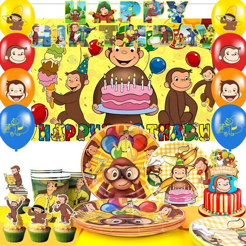 Curious george party supplies - curious,
