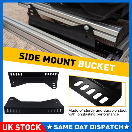 Racing bucket seat side mounts - bucket,