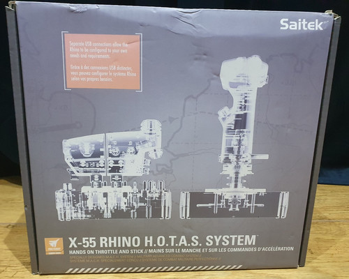 Saitek pro flight rhino - pro, x-55