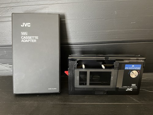 Jvc vhs cassette - vhs, adapter