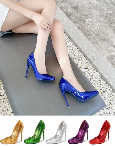 Men metallic pumps - pumps, drag