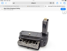 Nikon MB-D80 Battery Grip for Nikon D80 / fully working