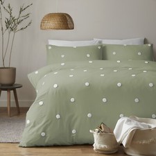 Duvet Cover Bed Set Dot Garden