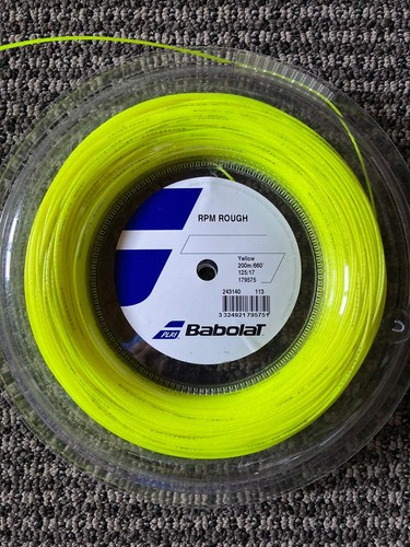 Babolat rpm rough yellow 17g - rough,
