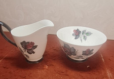 Royal Albert Masquerade Milk Jug and Sugar Bowl