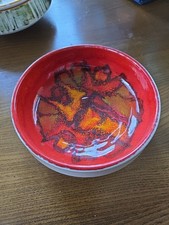 Poole Delphis Pottery Bowl. Style 86. Cynthia Bennett. Excellent Condition