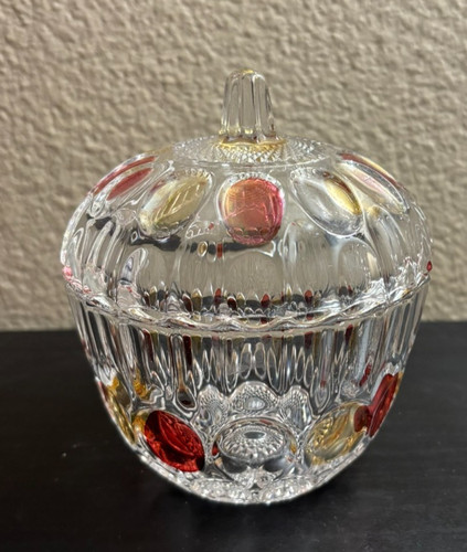 Soga japan crystal lidded - japan,