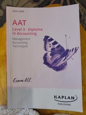 AAT Level 3 Kaplan Management
