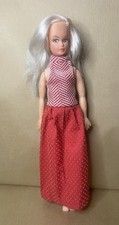 Vintage Sindy / Barbie Clone Doll. 1970s White Hair Hong Kong