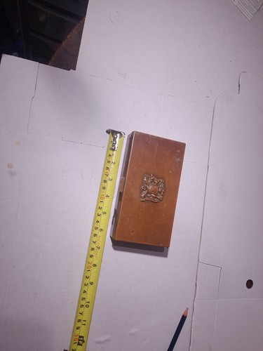 Vintage chile copper cigar box - cigar,