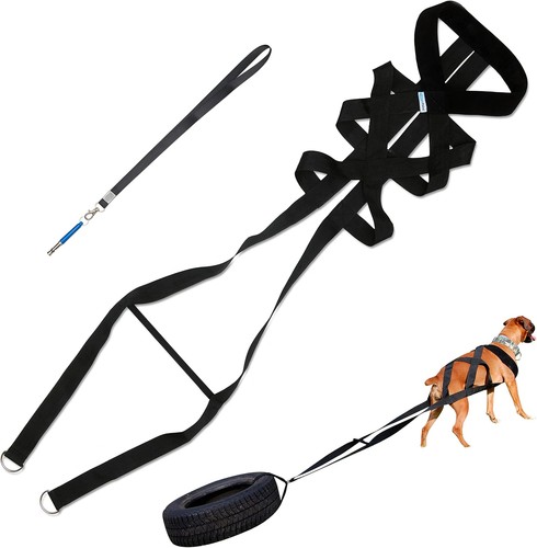 Dog weight pulling harness for - pulling,