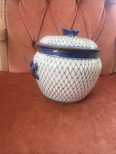 White and blue - porcelan, ginger