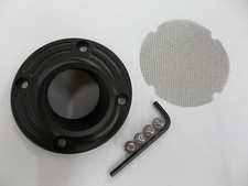 BLACK Billet Power tip for 2014 thru 2024 Yamaha Grizzly 700 ATV  Exhaust