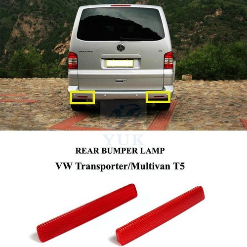 Red lens rear bumper - lens, reflector