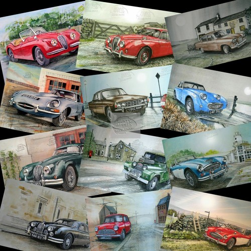 British iconic car collection - british,