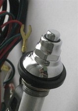 Automatic Electric Aerial Power Antenna Chrome Top Classic Car Oldtimer