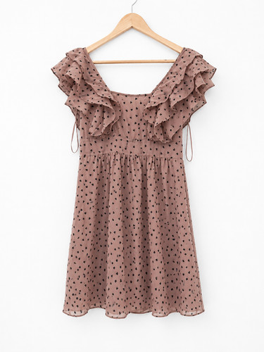 Oasis size brown - brown, heart