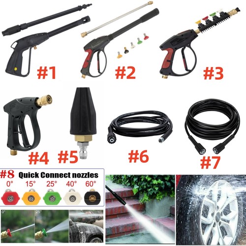 High pressure washer spray - high,