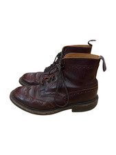 Trickers Stow Boot Oxblood Lambs Leather Size 8 