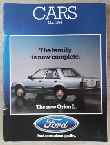 Ford range brochure 1984 - range,